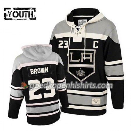 Los Angeles Kings Dustin Brown 23 Zwart Hoodie Sawyer - Kinderen